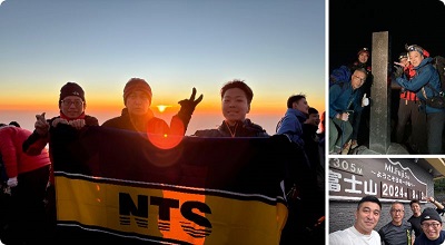 NTS登山隊 富士山剣ヶ峰到達しました！